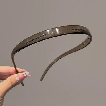 Popxstar New Trendy Sunglasses Frame Shape Acrylic Hairbands For Women Toothed Headband Anti-slip Hair Hoop Fashion Hair Accessories